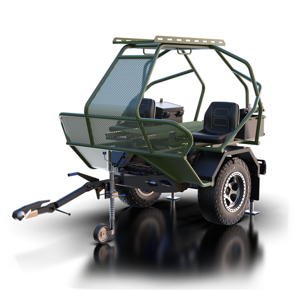 Daorffo Life Chariot MEDEVAC - Medical Evacuation Trailer